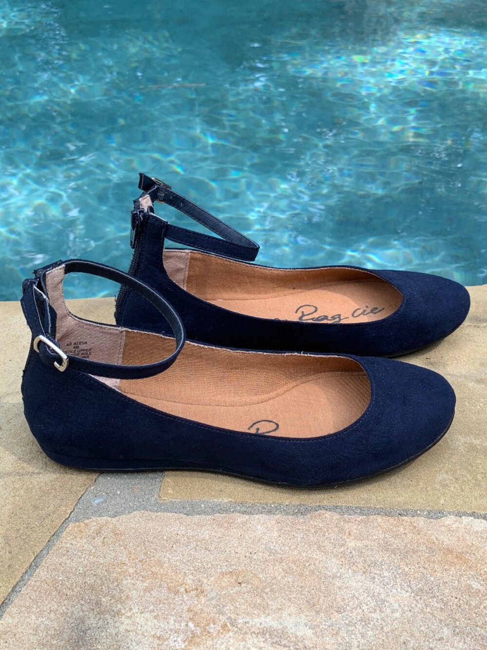 American Rag Aeeva Navy Blue Loafers Sz8